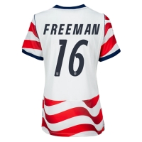 Camiseta Estados Unidos Alex Freeman #16 Primera Equipación Replica Mundial 2026 para mujer mangas cortas